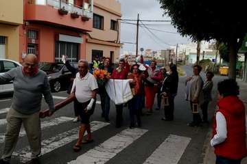 La Santa Cruz y la Virgen de la Paloma se encuentran en El Calero (Foto TA)